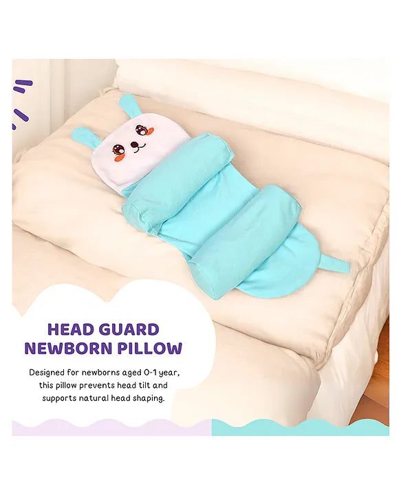 Newborn Head Support Pillow – Ergonomic Design for Infant Sleep