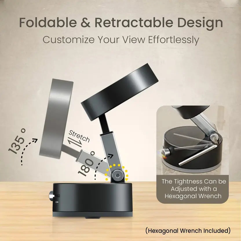 "Vacuum Magnetic Phone Mount – Strong Hold, Sleek Design"