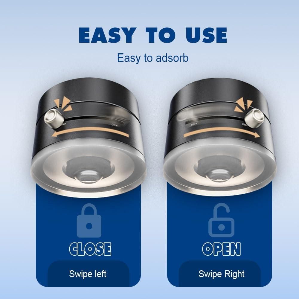 "Vacuum Magnetic Phone Mount – Strong Hold, Sleek Design"