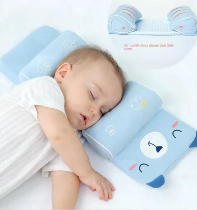 Newborn Head Support Pillow – Ergonomic Design for Infant Sleep