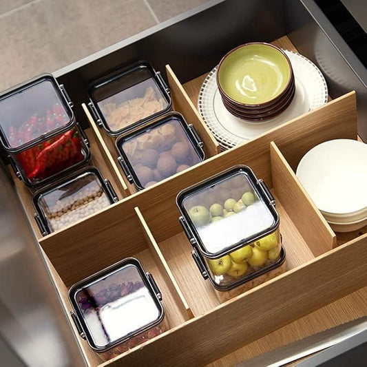 Modular Kitchen Storage Containers – Airtight & Space-Saving