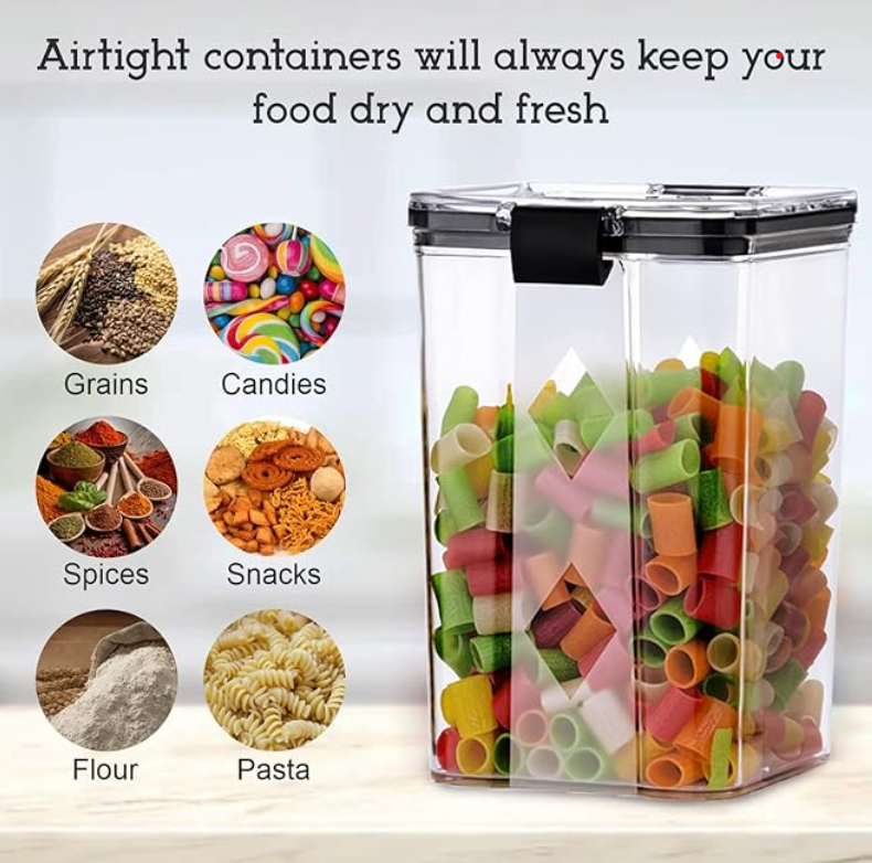 Modular Kitchen Storage Containers – Airtight & Space-Saving