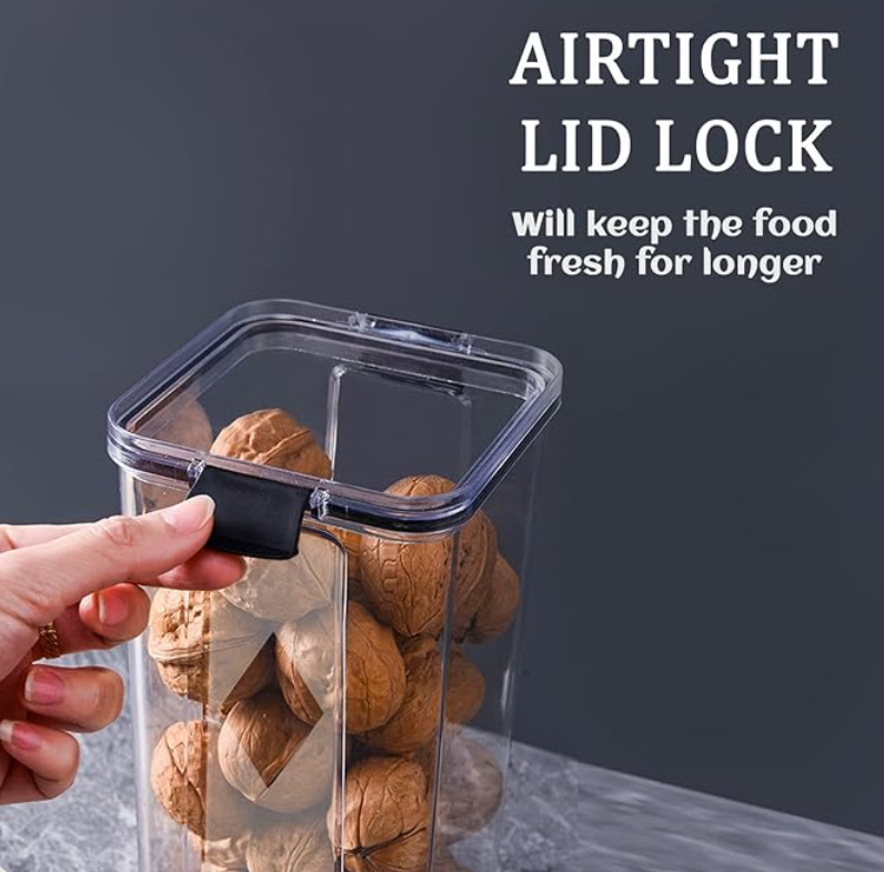 Modular Kitchen Storage Containers – Airtight & Space-Saving